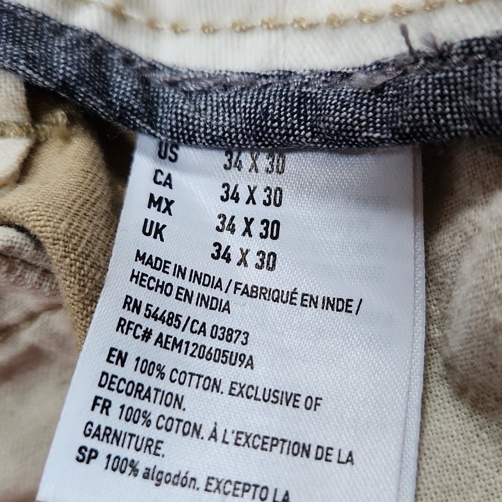 American Eagle Outfitters Relaxed Straight Khakis - Picture 7 of 7